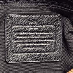 Pre Owned Coach Signature Canvas Dome Crossbody Bag