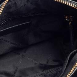 Pre Owned Micheal Kors Multicolor Python Embossed Leather and Leather Jet Set Camera Crossbody Bag