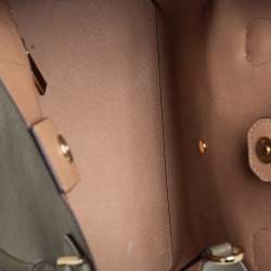 Pre Owned حقيبة مايكل كورس غرينيتش جلد سافيانو أخضر