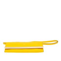 مملوكة مسبقًا Michael Kors Yellow Leather Tilda Clutch Bag