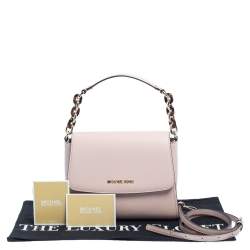 Pre Owned Michael Kors Pink Leather Small Sofia Satchel