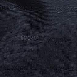 Pre Owned حقيبة ظهر مايكل كورس ريا صغيرة مرصعة جلد أسود