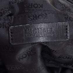 Pre Owned حقيبة هوبو مايكل كورس أيرين جلد أسود