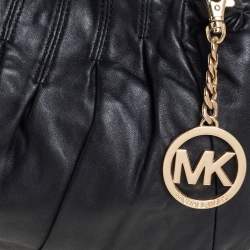 Pre Owned حقيبة هوبو مايكل كورس أيرين جلد أسود