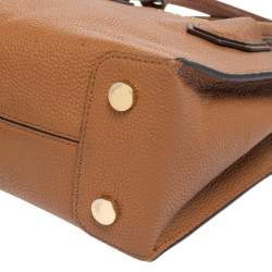 Pre Owned Michael Kors Brown Leather Mercer Tote