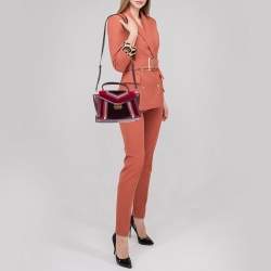 Buy Duet Luxury The Colony Brown Velvet Top Handle Bag for Women
