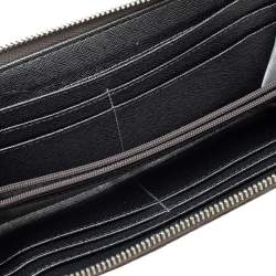 Michael Kors Metallic Gold Leather Jet Set Zip Around Wallet