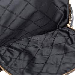 Pre Owned Michael Kors Black Leather Small Studded Rhea Backpack