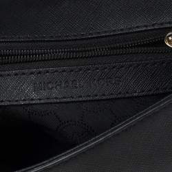 Pre Owned Michael Kors Black Leather Extra Small Ava Crossbody Bag 