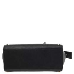 مملوكة مسبقًا حقيبة كروس مايكل كورس سيلمى جلد سافيانو أسود مرصع  