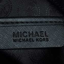 Pre Owned Michael Kors Black Leather Hamilton Tote 