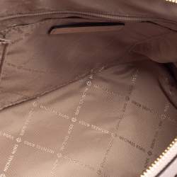 Pre Owned Michael Kors Pink Leather Large Emmy Dome Satchel