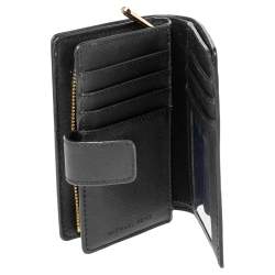 مملوكة مسبقًا محفظة مايكل كورس جت ست ترافل جلد أسود