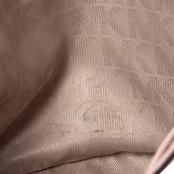 Pre Owned Michael Kors Pink Leather Small Ava Top Handle Bag
