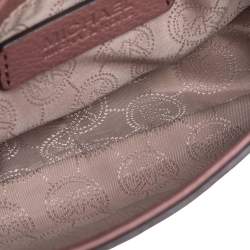 مملوكة مسبقًا Michael Kors Old Rose Leather Flap Chain Crossbody Bag