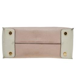 Pre Owned حقيبة يد مايكل كورس مرسر كبيرة جلد بيج