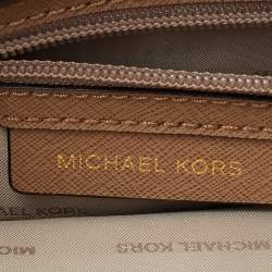 Pre Owned حقيبةيد مايكل كورس مرسر كبيرة جلد أحمر