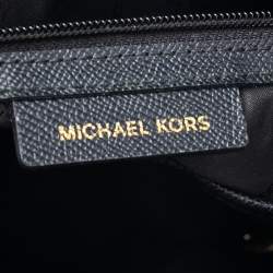 Pre Owned حقيبة يد توتس مايكل كورس فوييجر جلد أسود