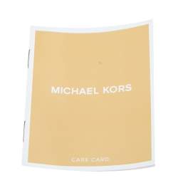 Pre Owned حقيبة كروس مايكل كورس سيلما جلد كستنائي صغيرة