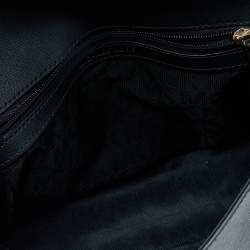 Pre Owned Michael Kors Black Leather Small Ava Top Handle Bag
