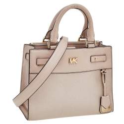 مملوكة مسبقًا Michael Kors Beige Leather Medium Reagan Tote