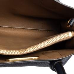 Pre Owned حقيبة يد مايكل كورس ميني ميرسر جلد أزرق