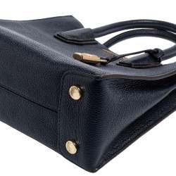 Pre Owned حقيبة يد مايكل كورس ميني ميرسر جلد أزرق