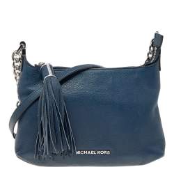Michael Kors Bedford Large Navy blue Shoulder Bags