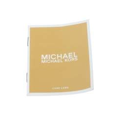 Pre Owned حقيبة ساتشل مايكل كورس كانفاس مقوى بالشعار أزرق