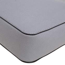 Pre Owned حقيبة كروس مايكل كورس جيت سيت جلد سافيانو رصاصي كبيرة