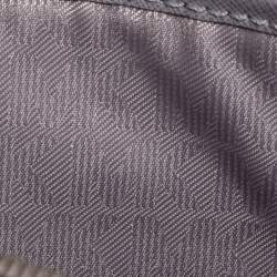 Pre Owned حقيبة كروس مايكل كورس جيت سيت جلد سافيانو رصاصي كبيرة