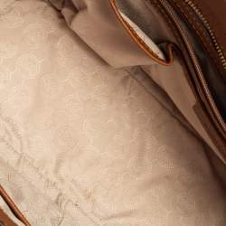 مملوكة مسبقًا Michael Kors Brown Leather Large Selma Satchel