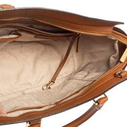 مملوكة مسبقًا Michael Kors Brown Leather Large Selma Satchel