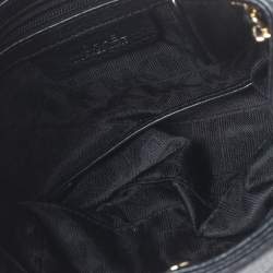 مملوكة مسبقًا MICHAEL Michael Kors Black Leather Jet Set Chain Shoulder Bag