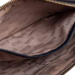 Pre Owned حقيبة كتف مايكل كورس غرينويتش جلد سافيانو أسود صغيرة