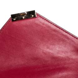 مملوكة مسبقًا Michael Kors Burgundy Leather Small Whitney Shoulder Bag