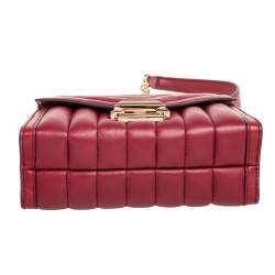 مملوكة مسبقًا Michael Kors Burgundy Leather Small Whitney Shoulder Bag