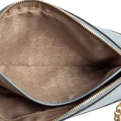 Pre Owned حقيبة كاميرا كروس مايكل كورس جيت سيت جلد أزرق