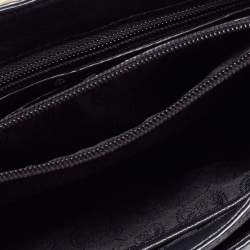 مملوكة مسبقًا حقيبة كروس مايكل كورس سلوان جلد أسود