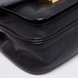 مملوكة مسبقًا حقيبة كروس مايكل كورس سلوان جلد أسود