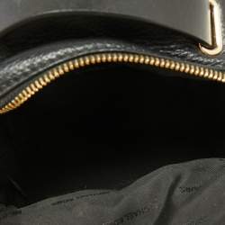 Pre Owned Michael Kors Black Leather Jessa Convertible Backpack