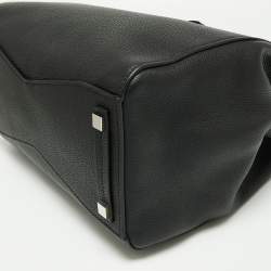 مملوكة مسبقًا حقيبة يد توتس مايكل كورس كولكشن بلانكروفت جلد أسود