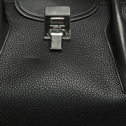 مملوكة مسبقًا حقيبة يد توتس مايكل كورس كولكشن بلانكروفت جلد أسود