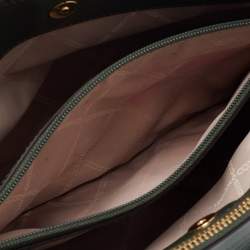 Pre Owned Michael Kors Green Quilted Leather Susan Shoulder Bag