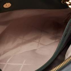 Pre Owned Michael Kors Green Quilted Leather Susan Shoulder Bag