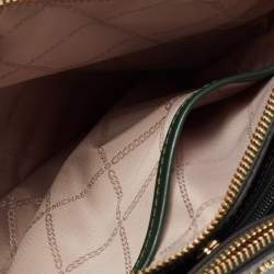 Pre Owned Michael Kors Green Quilted Leather Susan Shoulder Bag