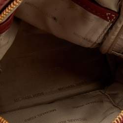 مملوكة مسبقًا Michael Kors Brown Leather Rhea Zip Backpack