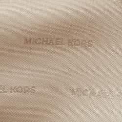 مملوكة مسبقًا Michael Kors Brown Leather Rhea Zip Backpack