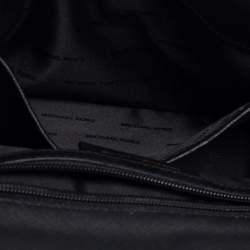 Pre Owned Michael Kors Black Leather Small Ava Top Handle Bag