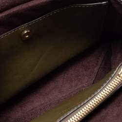 مملوكة مسبقًا Michael Kors Green Leather Studded Medium Cece Shoulder Bag